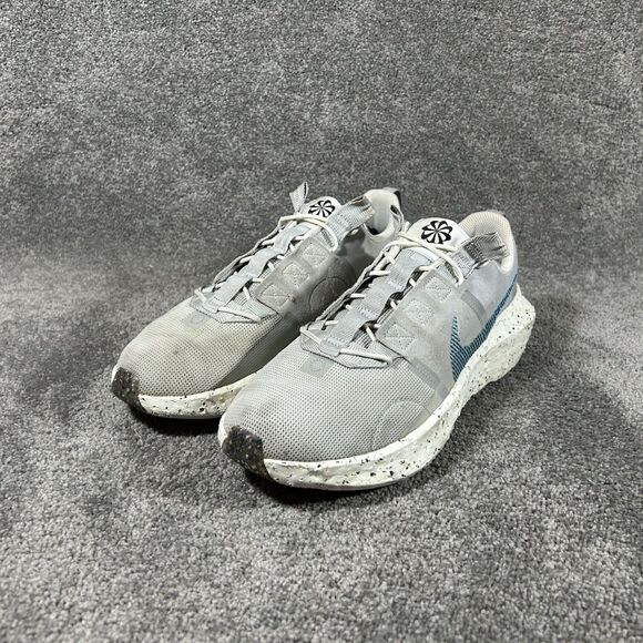 Nike Crater Impact \'Grey Fog Cyber Teal\' Athletic Shoes DB2477-003 Men\'s Sz 12 main image 7